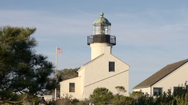 The historic lighthouse at Cabrillo National Monument in Point Loma | Video – 7
