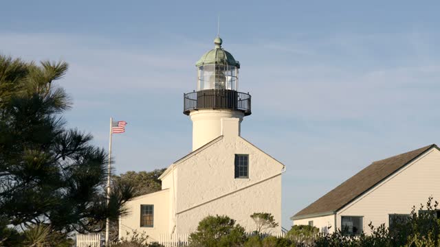 The historic lighthouse at Cabrillo National Monument in Point Loma | Video – 6