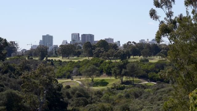 A view overlooking the Balboa Park Golf Course from 30th Street | Video