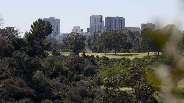 A view overlooking the Balboa Park Golf Course from 30th Street | Video – 2