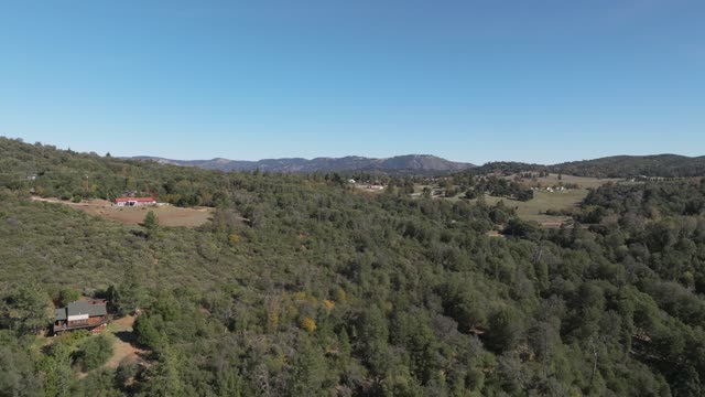 Aerial footage from the mountain town of Julian | Drone Video – 3