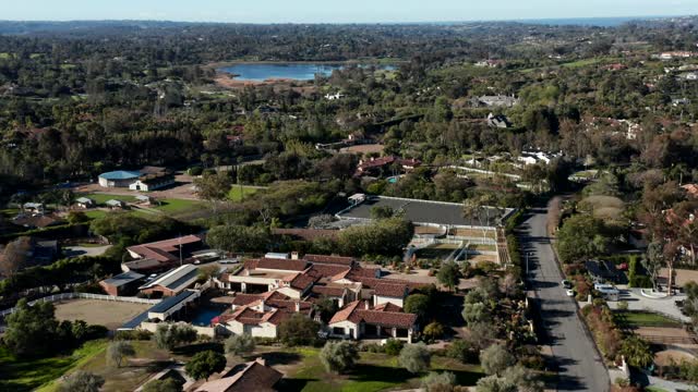 Flying over the Beautiful Rancho Del Lago community in Rancho Santa Fe | Drone Video – 6