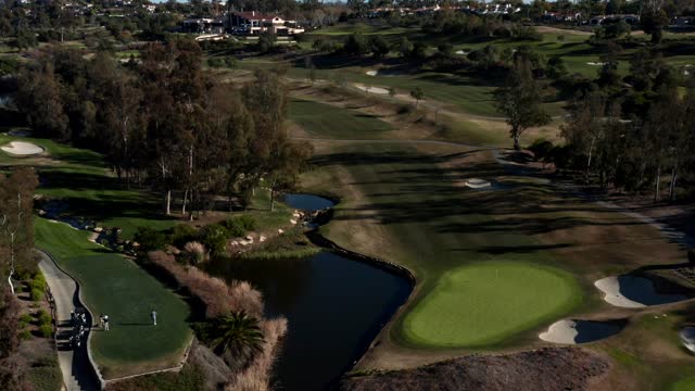 The Farms Golf Club and Country Club on a sunny afternoon in Rancho Santa Fe  | Drone Video - 1 - Spearhead Media