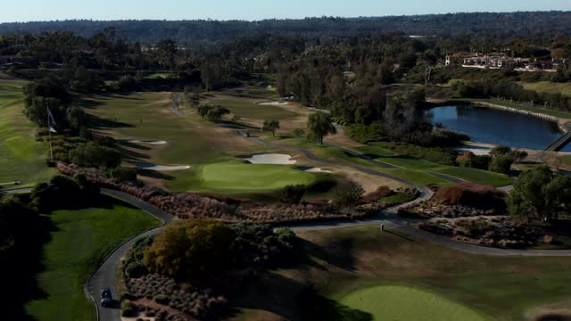 The Farms Golf Club and Country Club on a sunny afternoon in Rancho Santa Fe | Drone Video – 3