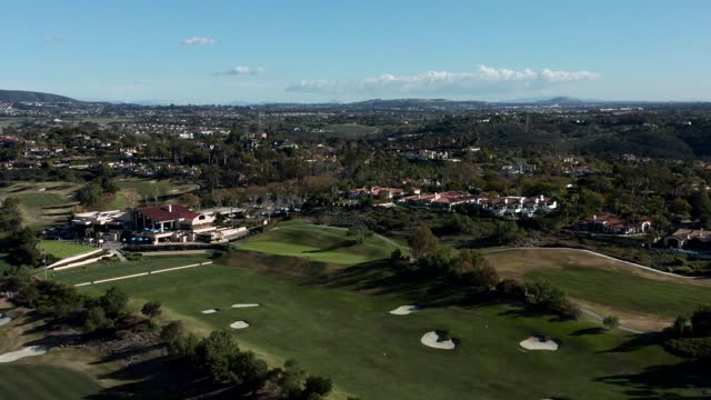 The Farms Golf Club and Country Club on a sunny afternoon in Rancho Santa Fe | Drone Video – 4