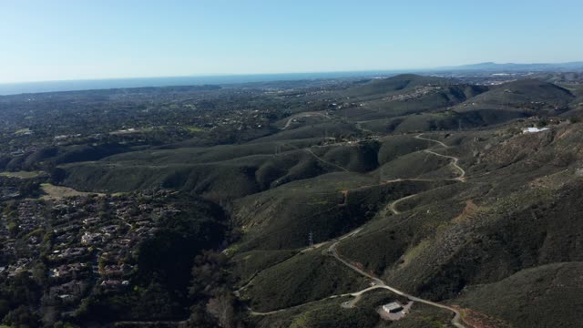 Aerial footage above the Cielo gated community in Rancho Santa Fe | Drone Video – 2