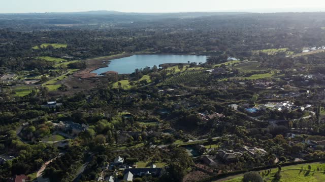 Footage of the Rancho Del Lago Area of Rancho Santa Fe | Drone Video – 3