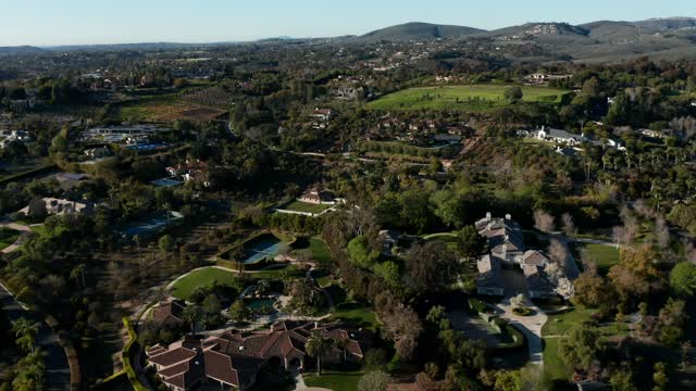 Footage of the Rancho Del Lago Area of Rancho Santa Fe | Drone Video – 6