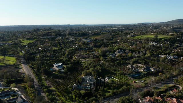 Footage of the Rancho Del Lago Area of Rancho Santa Fe | Drone Video – 5