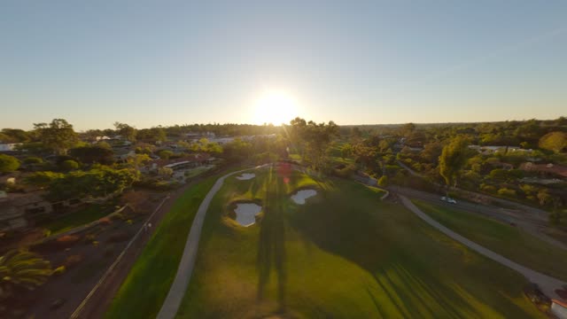 Flying above the Rancho Santa Fe Golf Club and Course in the Covenant | FPV Drone Video – 3