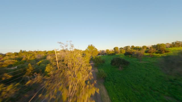 Flying over the Fields of Rancho Santa Fe in the Covenant | FPV Drone Video – 3