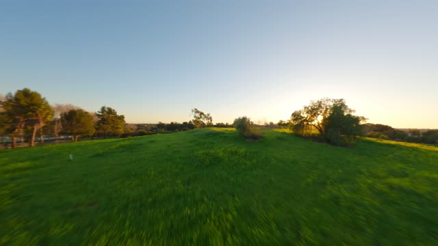 Flying over the Fields of Rancho Santa Fe in the Covenant | FPV Drone Video – 1