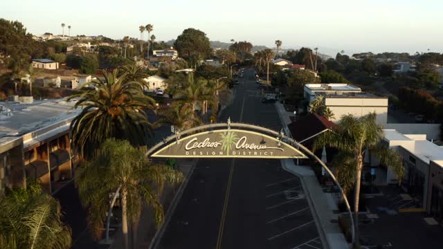 Cedros Avenue Design District in Solana Beach | Drone Video – 1