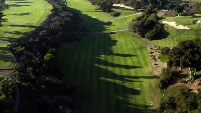 Flying over La Jolla Country Club and the Golf Course | Drone Video