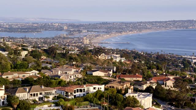 Flying over the Muirlands Neighborhood of La Jolla San Diego | Drone Video – 3