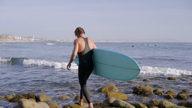 Checking out the surf at False Point and Tourmaline Surfing Park Pacific Beach La Jolla | Video