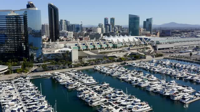 Downtown San Diego and the Marina District | Drone Video – 2