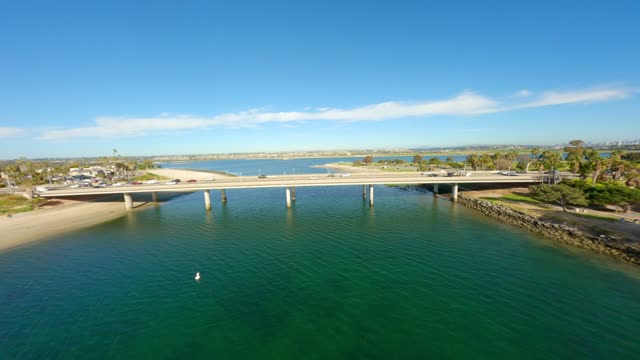 Mission Bay Sail Bay Crown Point and Ski Beach Park | FPV Drone Video – 2