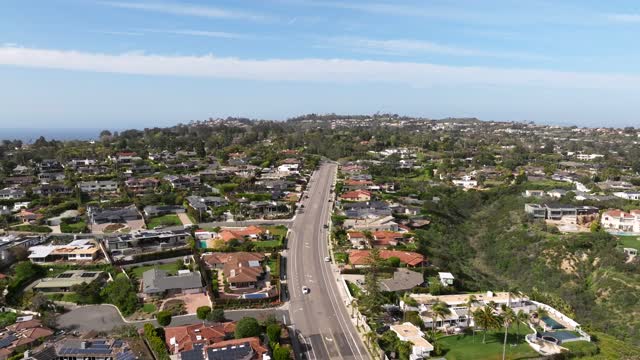 Aerial footage over La Jolla Mesa in La Jolla San Diego | Drone Video – 6