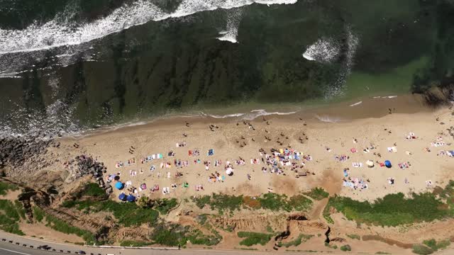Sunny Day at No Surf Beach Sunset Cliffs in Point Loma Ocean Beach San Diego | Drone Video – 4