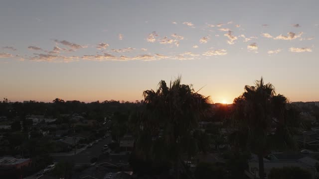 Beautiful Sunset in North Park San Diego | Drone Video – 2