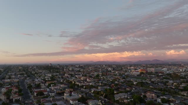 Beautiful Sunset in North Park San Diego | Drone Video