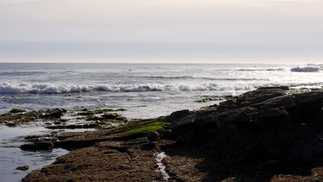 The Beautiful Coastline Beach and tidepools of Lower Hermosa and Bird Rock in La Jolla | Video – 7