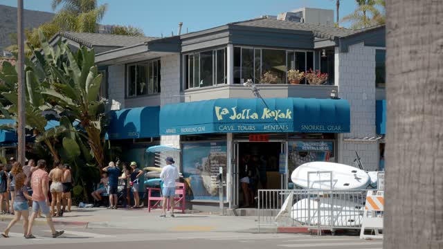 The shops and Restaurants in La Jolla Shores | Video