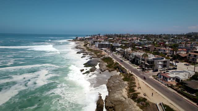 A bright and sunny day at Windansea Beach in La Jolla | Drone Video – 7