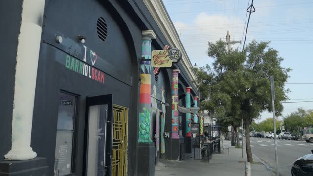 The Shops Restaurants Art and Murals in the Barrio Logan Neighborhood of San Diego | Video – 4