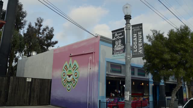 The Shops Restaurants Art and Murals in the Barrio Logan Neighborhood of San Diego | Video